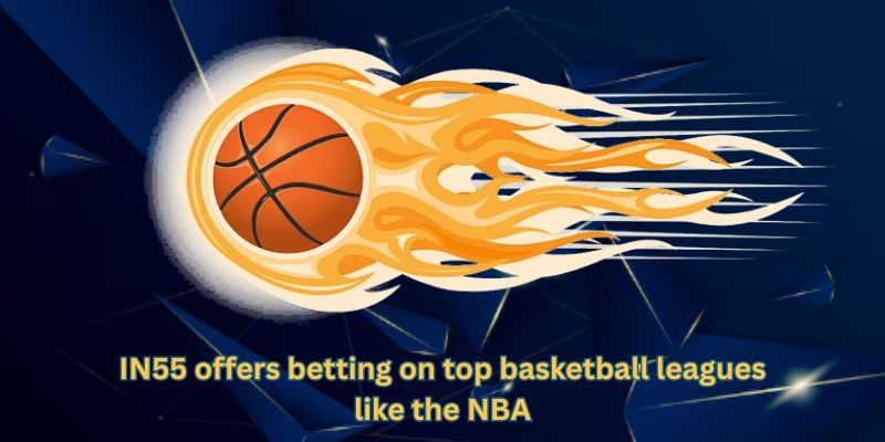 IN55 offers betting on top basketball leagues like the NBA